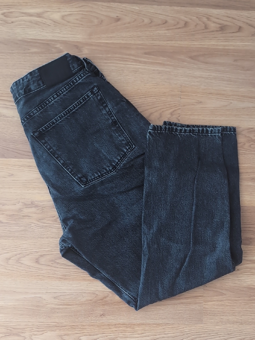 Everlane Black Straight Leg Curvy '90s Jeans